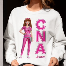 Load image into Gallery viewer, "Celebrate Your Inner Nurse - Personalized Nurse Shirt for Doll Lovers" Shirts PopCulturePrints