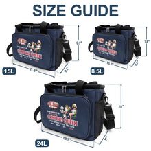 Load image into Gallery viewer, "Tough Enough to Be a Dog Mom & Camping Queen" - Personalized Lunch Bag for Dog Lovers Lunch Bag, Cooling Tote PopCulturePrints