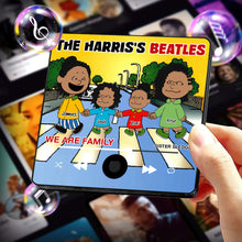 Load image into Gallery viewer, Personalized Family Music Fridge Magnet - We Are Family Design Fridge Magnet PopCulturePrints