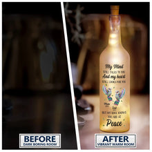 Load image into Gallery viewer, My Mind Still Talks To You - Personalized Bottle Light Bottle Light PopCulturePrints