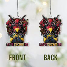 Load image into Gallery viewer, Dadpool Personalized Mug - Custom Psychopath Accent Mug Custom Shaped Car Ornament PopCulturePrints