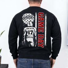 Load image into Gallery viewer, Custom American Football Fan Shirt - Personalized Game Day Apparel Shirts PopCulturePrints