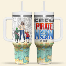 Load image into Gallery viewer, Personalized Pirate Mom Adventure Tumbler Tumbler Cup PopCulturePrints