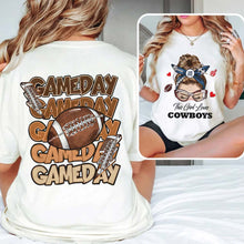 Load image into Gallery viewer, Custom American Football Fan Girl Sweater Shirts PopCulturePrints