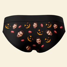 Load image into Gallery viewer, Personalized Halloween Boxer Briefs - Custom Photo Gift for Couples Boxer Briefs PopCulturePrints