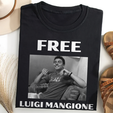 Load image into Gallery viewer, Supporter T-Shirt: Celebrate Luigi Mangione Shirts PopCulturePrints