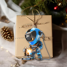 Load image into Gallery viewer, Custom Welder Christmas Ornament - Personalized Name Gift Ornament PopCulturePrints
