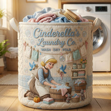 Load image into Gallery viewer, Everyday Royalty Quilted Laundry Basket - Personalized Gifts 03NADT100726 Laundry Basket PopCulturePrints