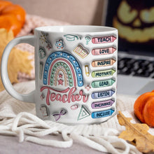 Load image into Gallery viewer, Personalized Christmas Coffee Mug for Teachers – Inspiring and Heartfelt Design Coffee Mug PopCulturePrints