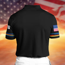 Load image into Gallery viewer, Custom Dad's Pit Crew Polo Shirt – Perfect Father's Day Gift Polo Shirts PopCulturePrints