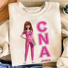 Load image into Gallery viewer, "Celebrate Your Inner Nurse - Personalized Nurse Shirt for Doll Lovers" Shirts PopCulturePrints