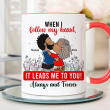Load image into Gallery viewer, Personalized Couple Coffee Mug - Always And Forever Coffee Mug PopCulturePrints
