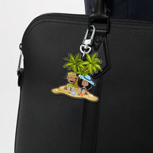 Load image into Gallery viewer, Personalized Beach Couple Keychain - Unique & Meaningful Valentine's Day Gifts Keychains PopCulturePrints