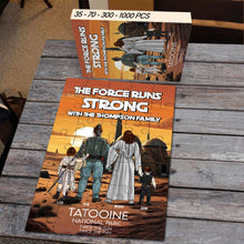 Load image into Gallery viewer, Personalized Family Jigsaw Puzzle – Galactic Adventure Theme Jigsaw Puzzles PopCulturePrints