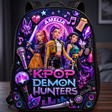Load image into Gallery viewer, Fantasy Girl Backpack - Personalized Gifts For Kids School Bag 07nadt290626 Backpack PopCulturePrints