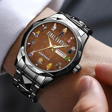Load image into Gallery viewer, Level Up Your Time - Personalized Men's Watch for Gamers Men's Watch PopCulturePrints