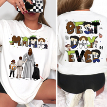 Load image into Gallery viewer, Best Day Ever: Personalized Mom Shirt - Custom Gift for Mom, Grandma & More Shirts PopCulturePrints