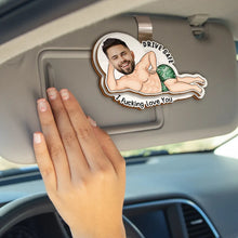 Load image into Gallery viewer, Drive Safe! A Fun Reminder - Personalized Custom Shaped Car Visor Clip Car Visor Clip PopCulturePrints