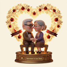 Load image into Gallery viewer, Adventure Is Out There - Romantic Old Couple Light Box, Personalized Gifts For Couples Light Box PopCulturePrints