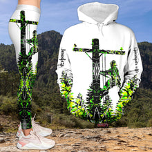 Load image into Gallery viewer, Personalized Lineman's Wife Hoodie & Leggings Set AOP Products PopCulturePrints