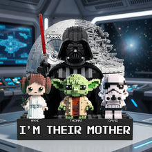 Load image into Gallery viewer, “I’m Their Mother” - Unique Space Theme Acrylic Plaque - Personalized Gift for Moms and Grandmas Shaped Plaques PopCulturePrints
