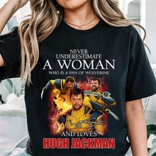 Load image into Gallery viewer, Wolverine Fan Women's T-Shirt - Hugh Jackman Edition Shirts PopCulturePrints