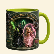 Load image into Gallery viewer, Different Magic, One Fight - Enchanted Coffee Mug - Custom Personalized Gift for Friends Coffee Mug PopCulturePrints