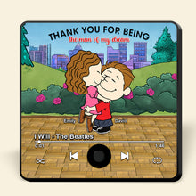 Load image into Gallery viewer, Personalized Music Fridge Magnet - Perfect Valentine's Day Gifts for Couples Fridge Magnet PopCulturePrints