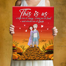 Load image into Gallery viewer, Custom Cartoon Couple Canvas Print - Perfect Personalized Gift Poster & Canvas PopCulturePrints