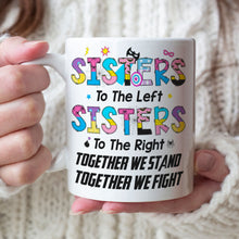 Load image into Gallery viewer, Hero Sisters Personalized Coffee Mug - Unique Gift for Superhero Fans Coffee Mug PopCulturePrints
