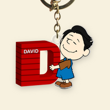 Load image into Gallery viewer, Personalized Alphabet Letter Keychain featuring Jessica Keychains PopCulturePrints