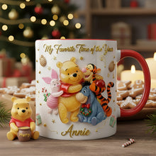 Load image into Gallery viewer, My Favorite Time of the Year Mug - Personalized Gift for Cartoon Lovers Coffee Mug PopCulturePrints