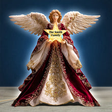 Load image into Gallery viewer, Illuminate Your Family Bond - Guardian Angel Family Acrylic Light Box - Personalized Gifts Light Box PopCulturePrints
