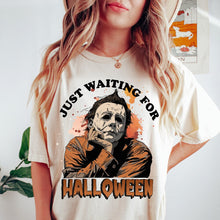 Load image into Gallery viewer, Waiting for Halloween Like T-Shirt Shirts PopCulturePrints