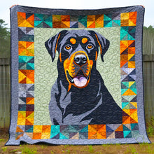 Load image into Gallery viewer, Rottweiler Christmas Quilt Bed Set - Perfect Gifts for Dog Lovers Blanket PopCulturePrints