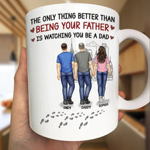Load image into Gallery viewer, The Only Thing Better Than Being Your Father - Personalized Mug Mug PopCulturePrints
