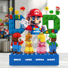 Load image into Gallery viewer, Best Dad Ever - Super Plumber Dad Acrylic Plaque - Personalized Gift for Dads, Grandpas, and More Shaped Plaques PopCulturePrints