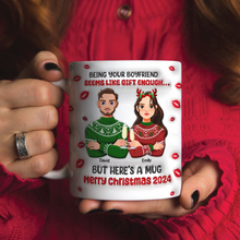 Load image into Gallery viewer, Custom Couple Christmas Mug | Personalized Holiday Gifts | Valentine's Day Gifts Coffee Mug PopCulturePrints