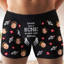 Load image into Gallery viewer, Personalized Blooming Together Poster for Older Couples Boxer Briefs PopCulturePrints