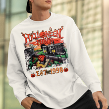 Load image into Gallery viewer, Halloween Town EST 1998 Sweatshirt - Retro Pumpkin Design Shirts PopCulturePrints