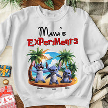 Load image into Gallery viewer, Personalized Mama's Experiments Sweatshirt - Custom Mother's Gift Shirts PopCulturePrints