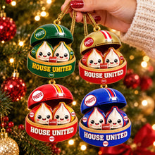 Load image into Gallery viewer, “Together in Sports!” - Personalized Dumpling Couple Ornament - Unique Gift for Sports Lovers