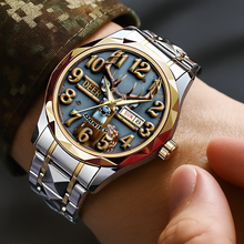 Load image into Gallery viewer, "Embrace the Hunt!" - Personalized Men's Watch for Passionate Hunters Men's Watch PopCulturePrints