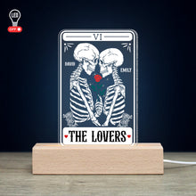 Load image into Gallery viewer, Personalized The Lovers LED Light | Customizable Couple Gift Led Night Light PopCulturePrints