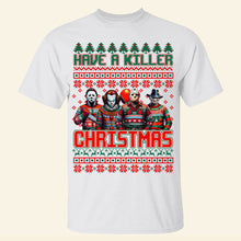 Load image into Gallery viewer, Killer Christmas Horror Movie Fans Sweatshirt Shirts PopCulturePrints