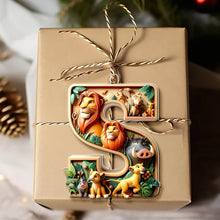 Load image into Gallery viewer, Personalized Movie-Themed Acrylic Christmas Ornaments - Alphabet Collection Ornament PopCulturePrints