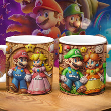 Load image into Gallery viewer, Custom Gamer Mug Set - Adventure Duo Coffee Mug PopCulturePrints