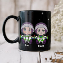 Load image into Gallery viewer, Personalized 'Daddy, We Love You to Infinity' Mug Coffee Mug PopCulturePrints