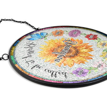 Load image into Gallery viewer, Blessed to Be Called - Personalized Stained Glass Window Hanging Suncatcher for Grandma Suncatcher Ornament PopCulturePrints