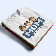 Load image into Gallery viewer, Cherish Every Moment - Personalized Jeans Pattern T-Shirt for Nana and Kids T-shirt PopCulturePrints